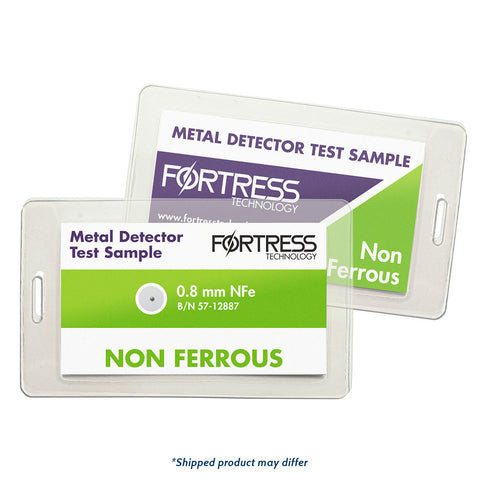 Test Card - Non-Ferrous